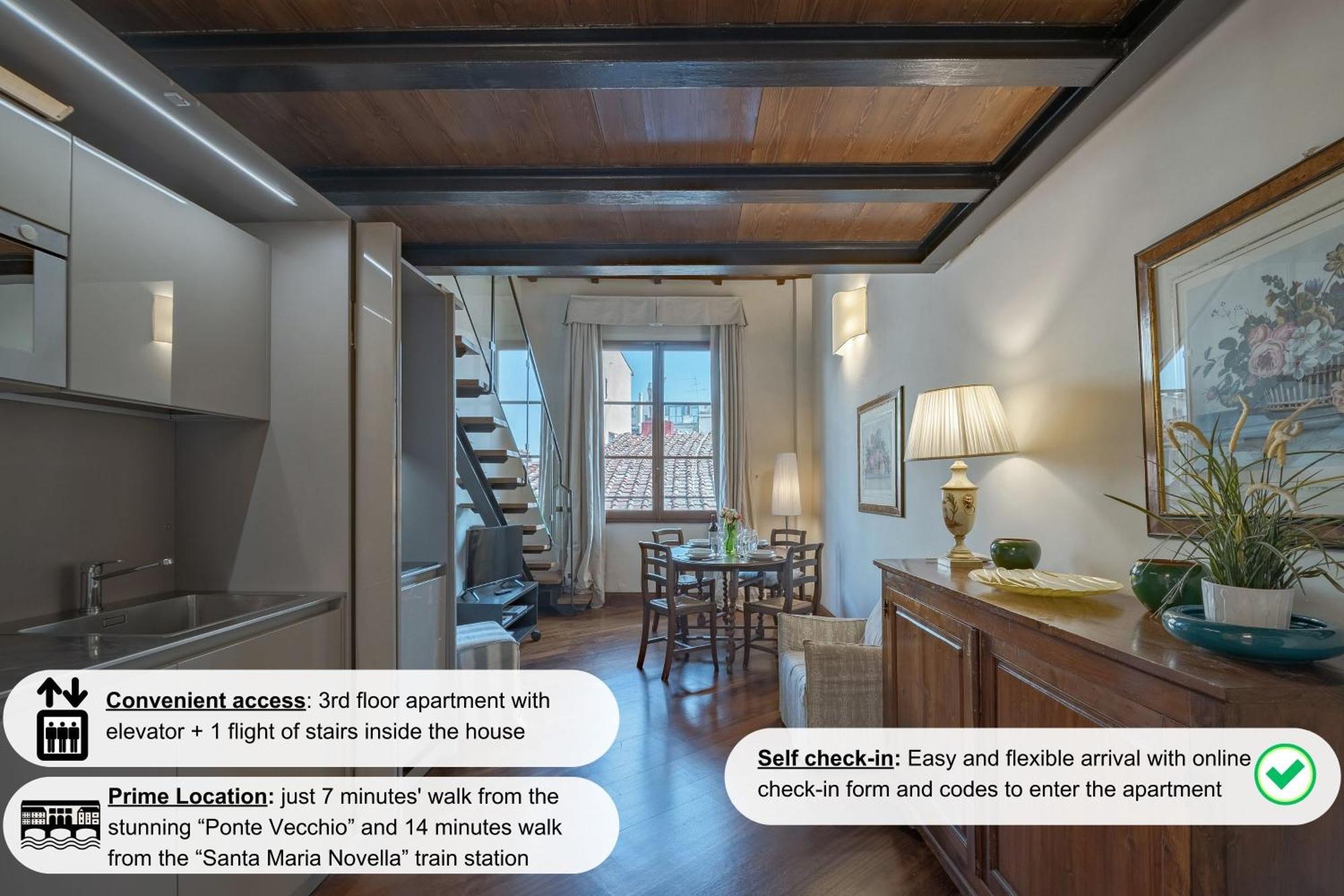 Tiziano Big Penthouse In The Oltrarno * Florenz